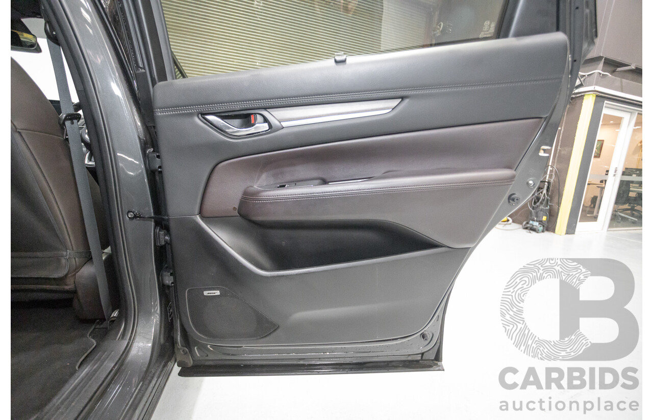 11/2020 Mazda CX-8 Asaki (AWD) CX8C 4d Wagon Machine Grey Metallic Turbo Diesel 2.2L - 7 Seater