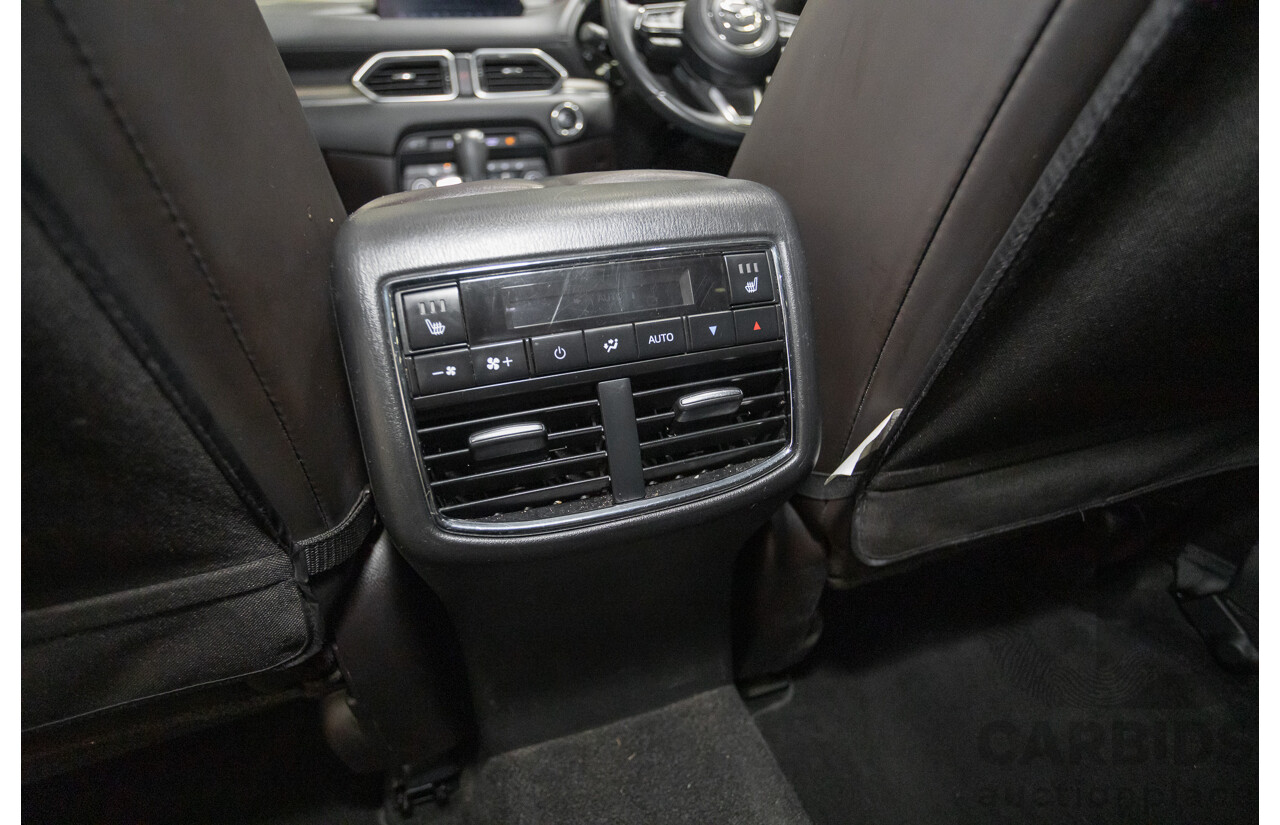11/2020 Mazda CX-8 Asaki (AWD) CX8C 4d Wagon Machine Grey Metallic Turbo Diesel 2.2L - 7 Seater