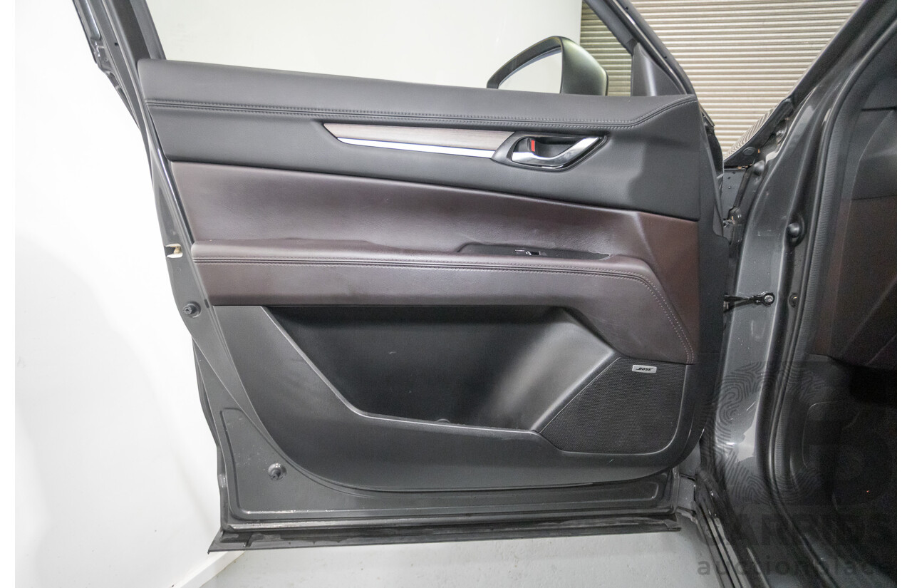 11/2020 Mazda CX-8 Asaki (AWD) CX8C 4d Wagon Machine Grey Metallic Turbo Diesel 2.2L - 7 Seater