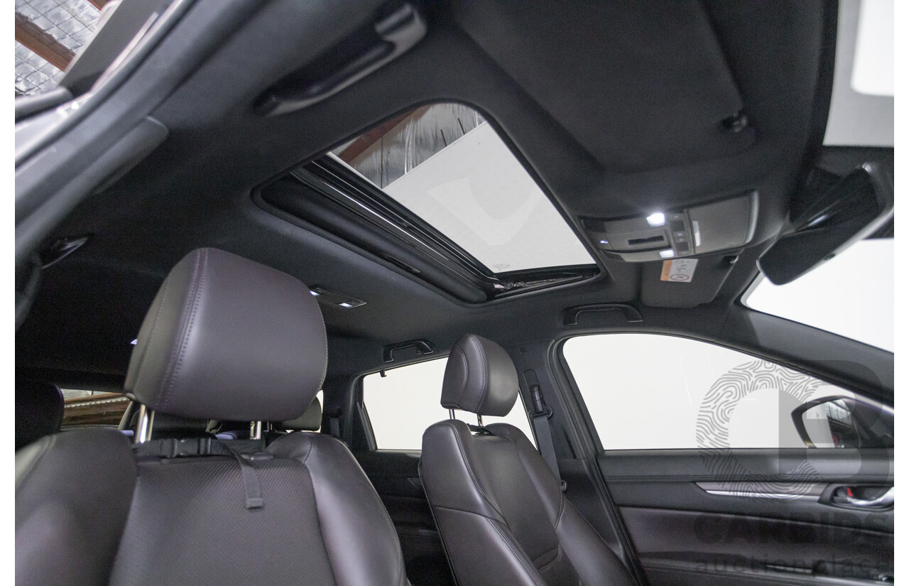 11/2020 Mazda CX-8 Asaki (AWD) CX8C 4d Wagon Machine Grey Metallic Turbo Diesel 2.2L - 7 Seater
