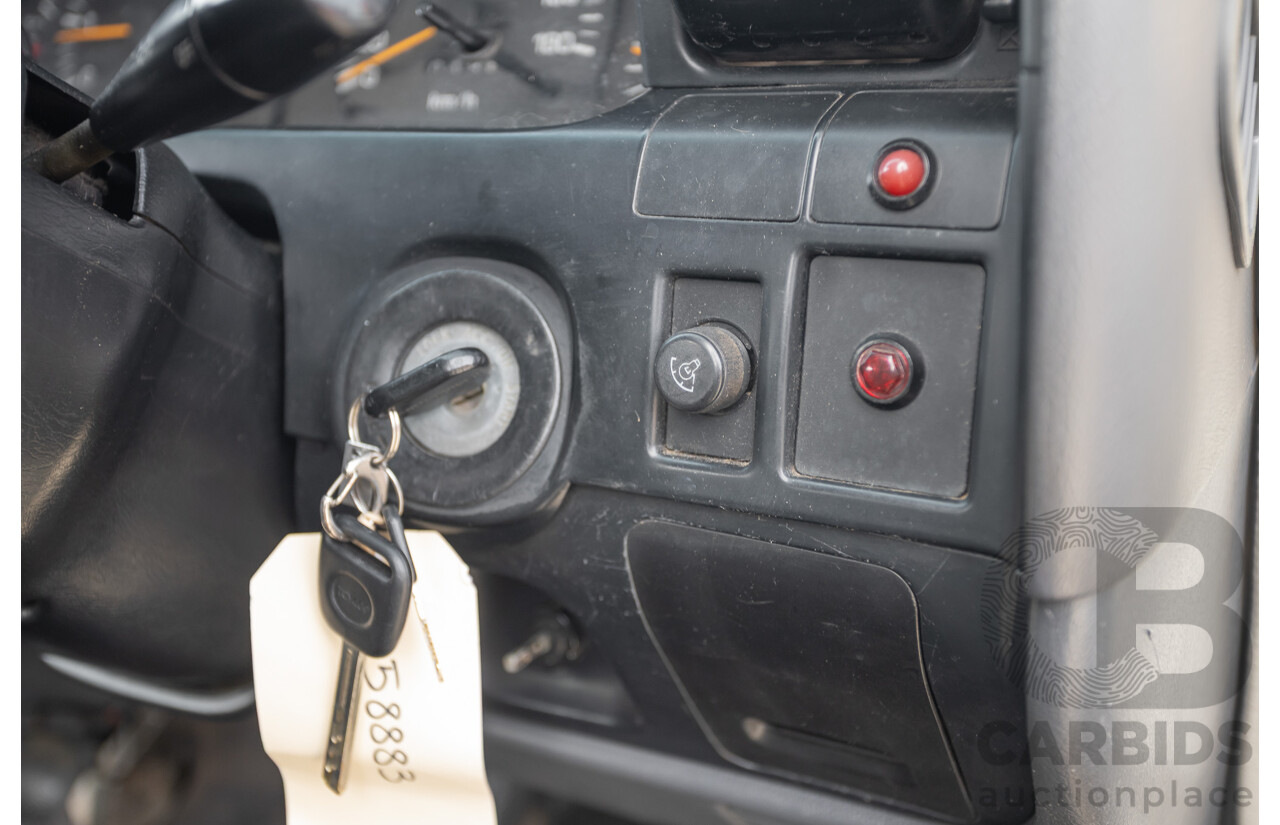 11/1993 Toyota Landcruiser DX (4x4) 4D Wagon Glacial White Diesel 4.2L