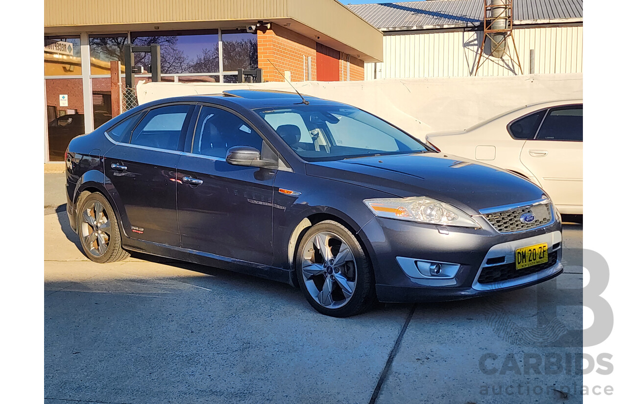 08/2009 Ford Mondeo XR5 Turbo MB 5d Hatchback Grey 2.5L