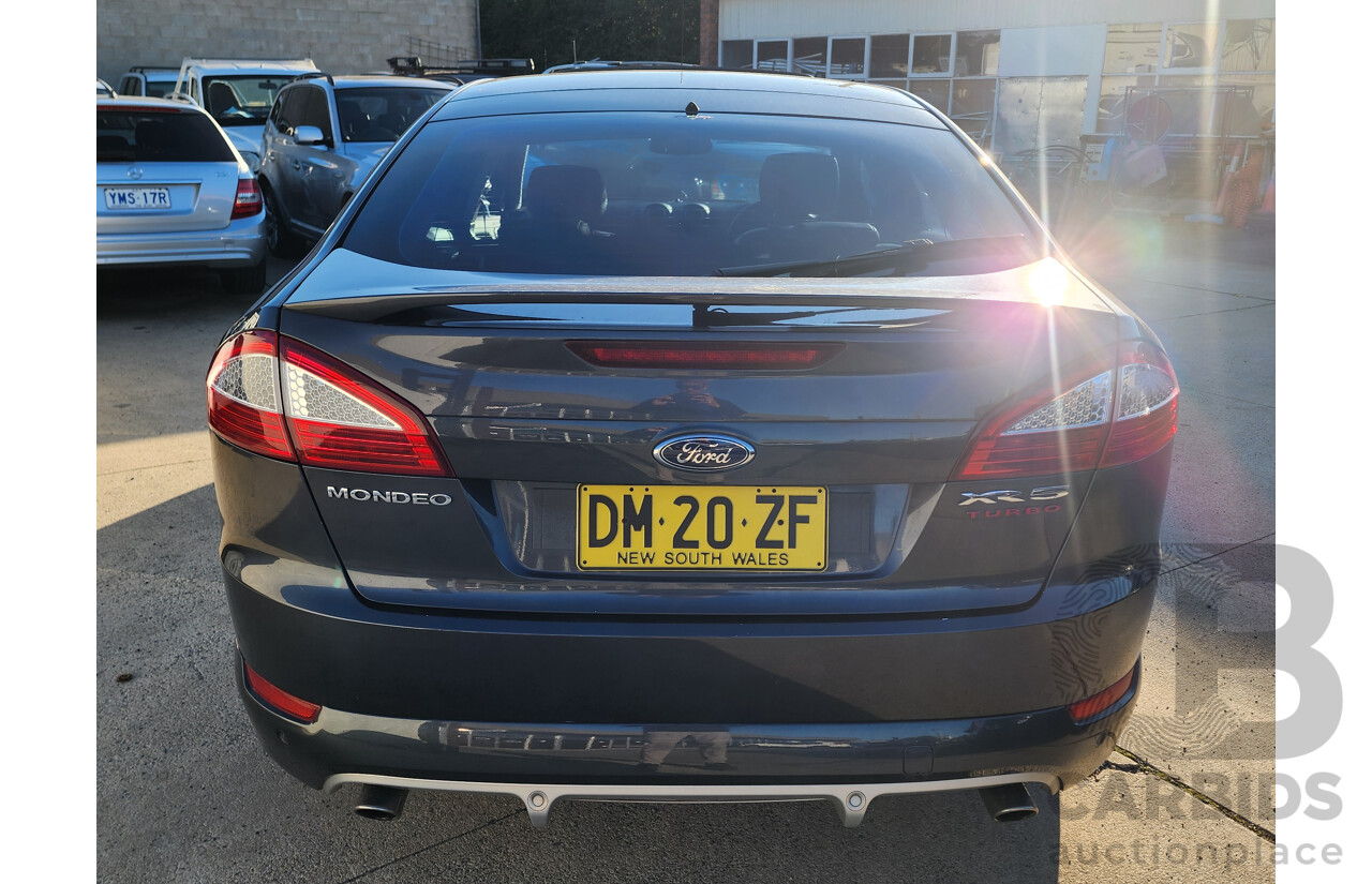 08/2009 Ford Mondeo XR5 Turbo MB 5d Hatchback Grey 2.5L