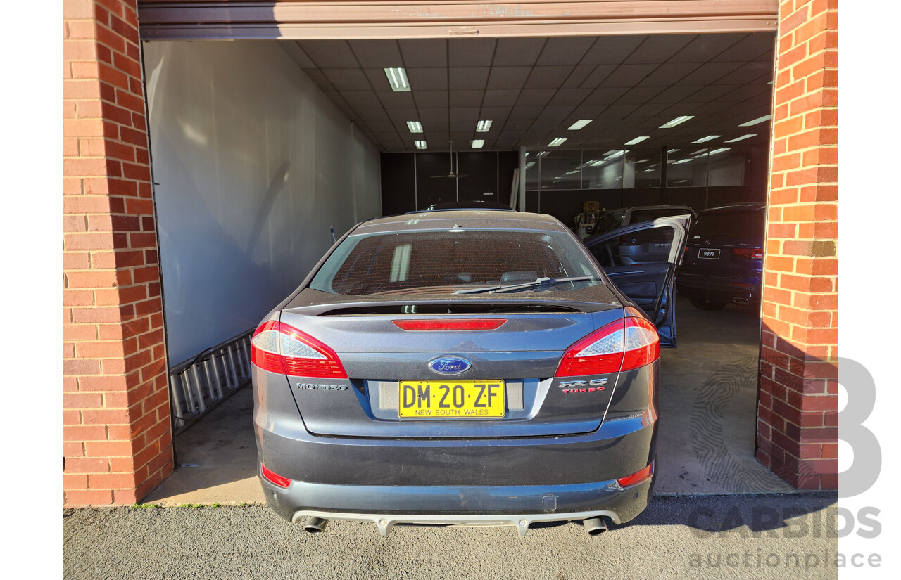 08/2009 Ford Mondeo XR5 Turbo MB 5d Hatchback Grey 2.5L