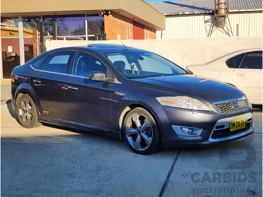 08/2009 Ford Mondeo XR5 Turbo MB 5d Hatchback Grey 2.5L