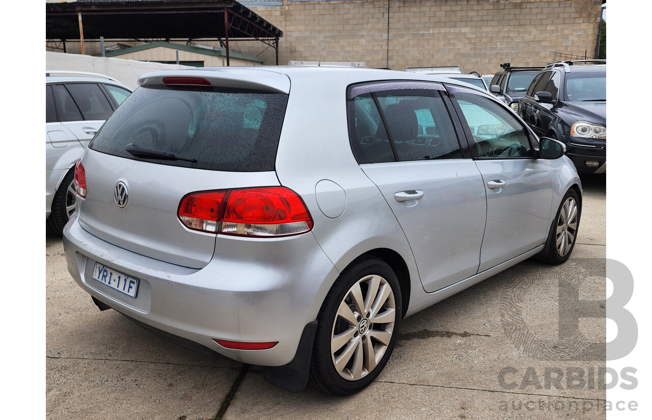 02/2009 Volkswagen Golf 2.0 TDI Pacific 1K MY09 5d Hatchback Silver 2.0L