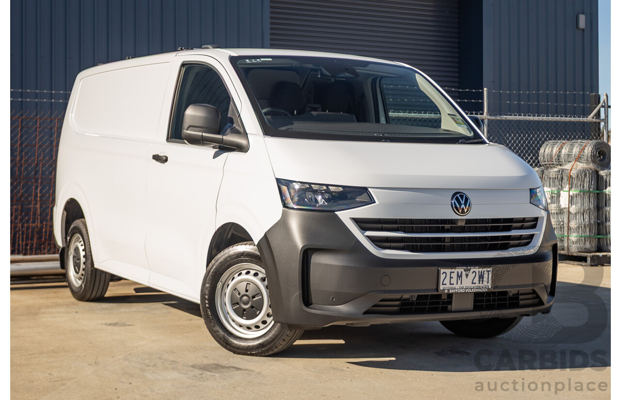 12/2025 Volkswagen Transporter TDI SWB Lite MY25 3d Van White Turbo Diesel 2.0L