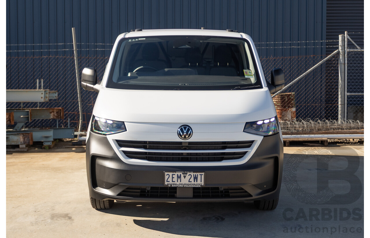 12/2025 Volkswagen Transporter TDI SWB Lite MY25 3d Van White Turbo Diesel 2.0L