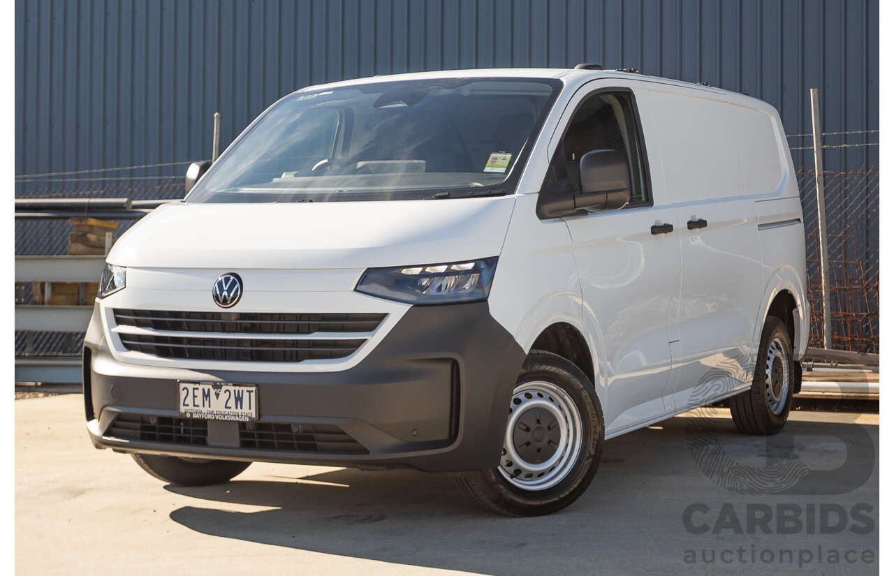 12/2025 Volkswagen Transporter TDI SWB Lite MY25 3d Van White Turbo Diesel 2.0L