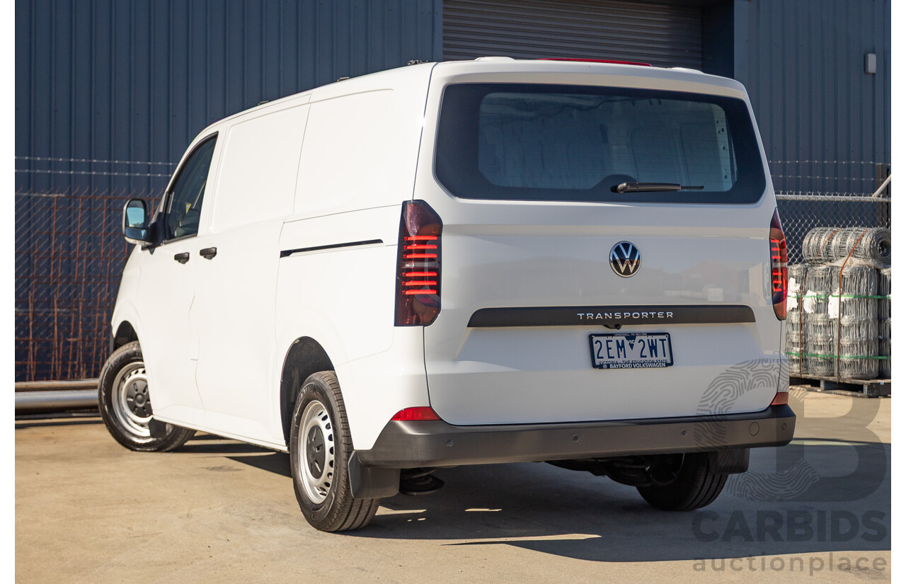 12/2025 Volkswagen Transporter TDI SWB Lite MY25 3d Van White Turbo Diesel 2.0L