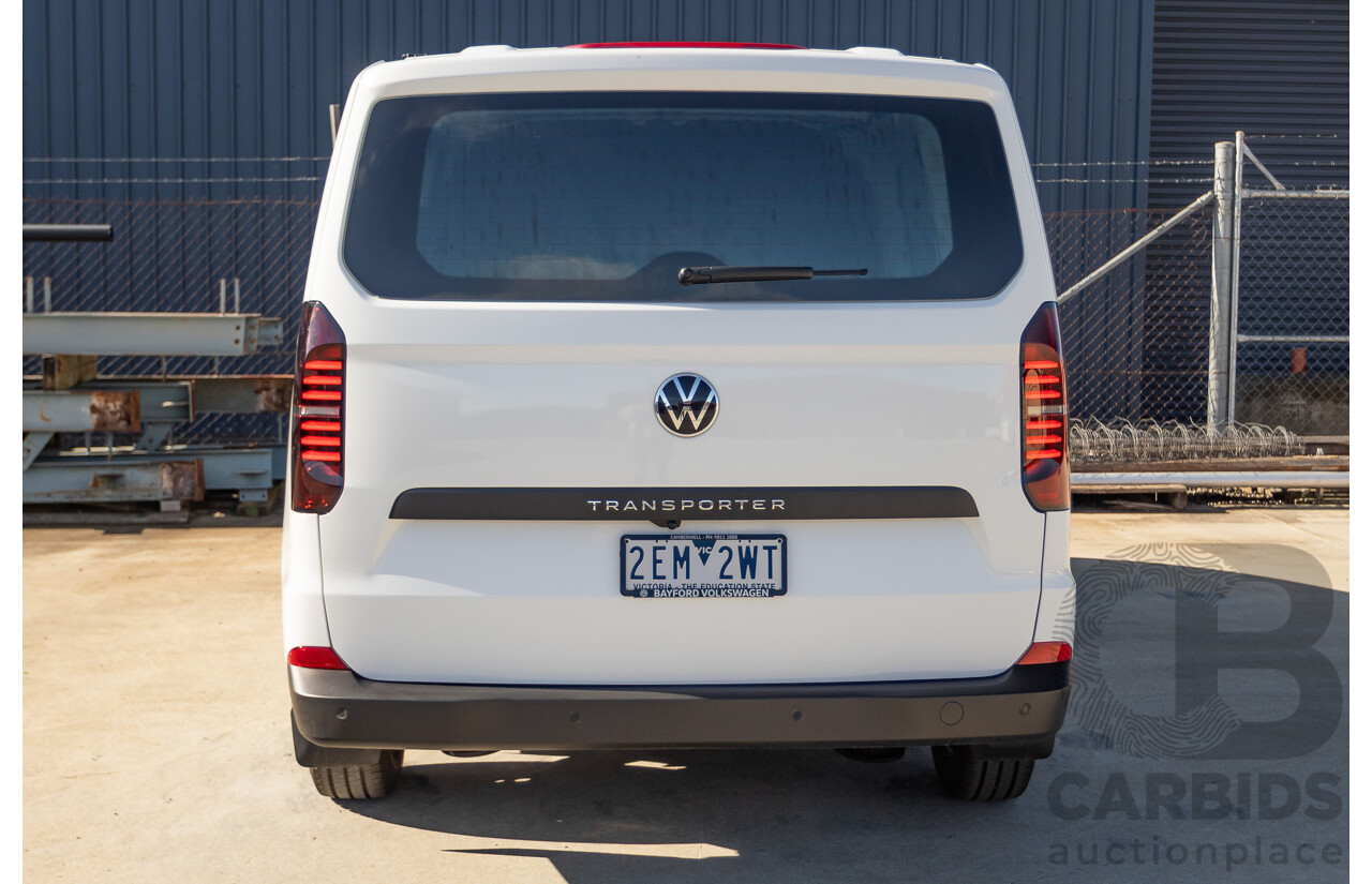 12/2025 Volkswagen Transporter TDI SWB Lite MY25 3d Van White Turbo Diesel 2.0L