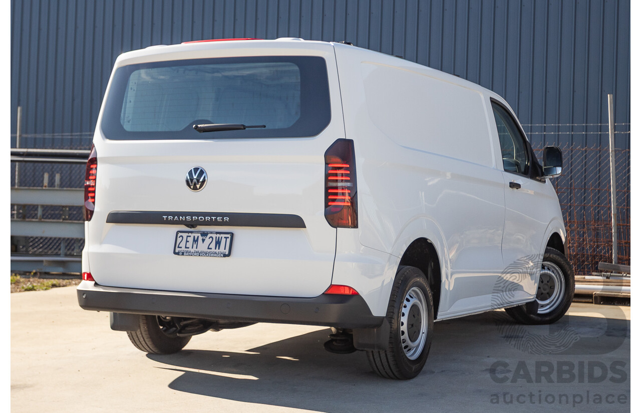 12/2025 Volkswagen Transporter TDI SWB Lite MY25 3d Van White Turbo Diesel 2.0L