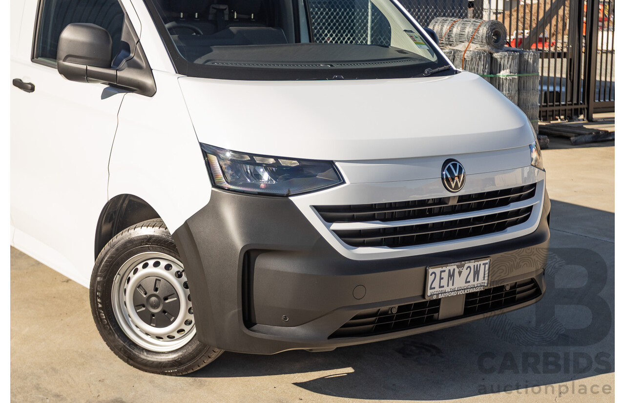 12/2025 Volkswagen Transporter TDI SWB Lite MY25 3d Van White Turbo Diesel 2.0L
