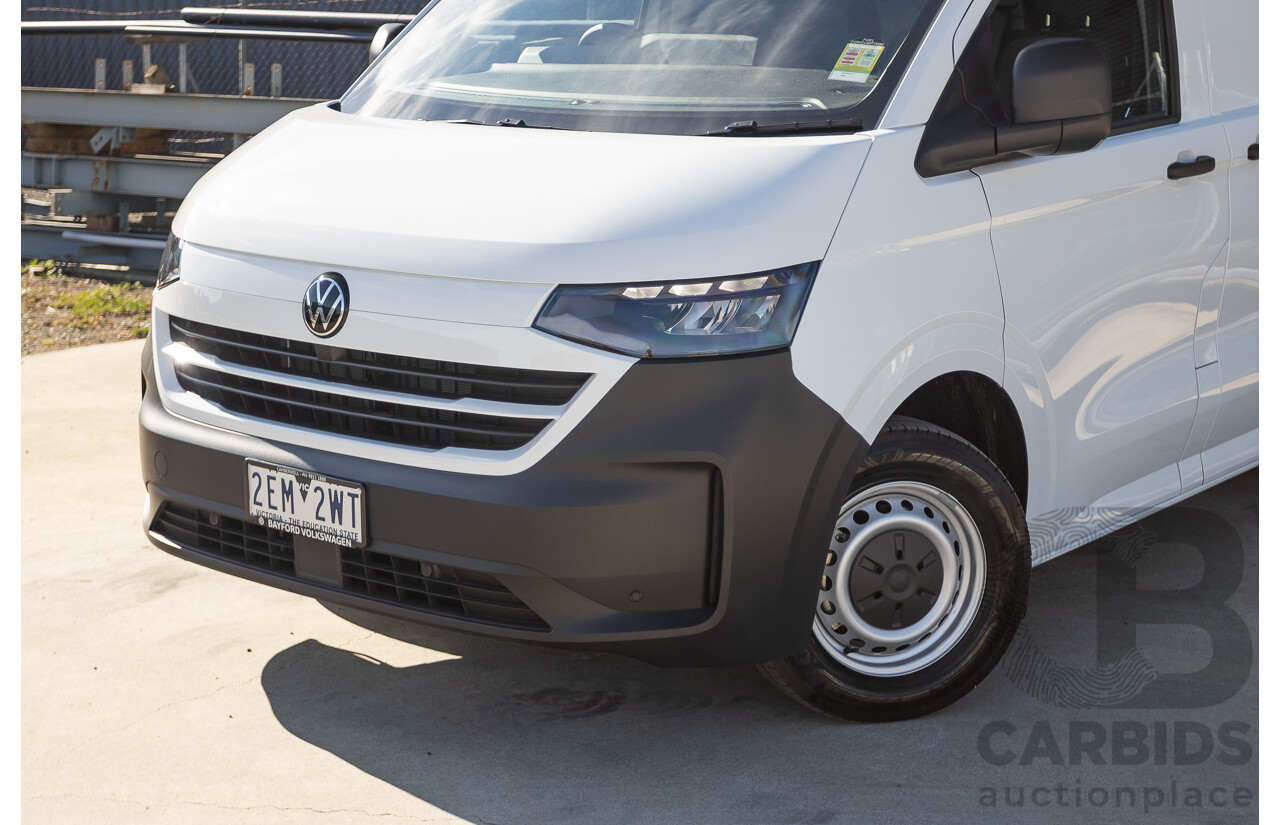 12/2025 Volkswagen Transporter TDI SWB Lite MY25 3d Van White Turbo Diesel 2.0L