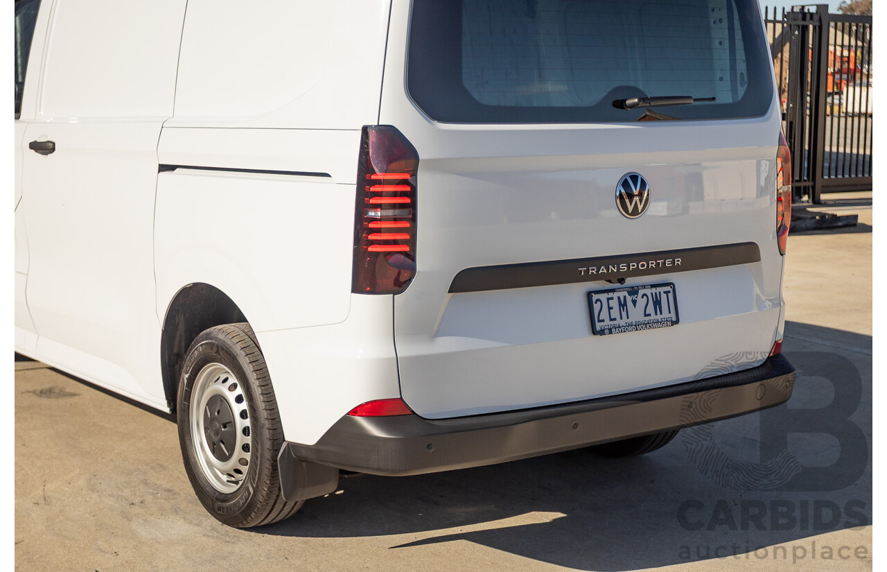 12/2025 Volkswagen Transporter TDI SWB Lite MY25 3d Van White Turbo Diesel 2.0L