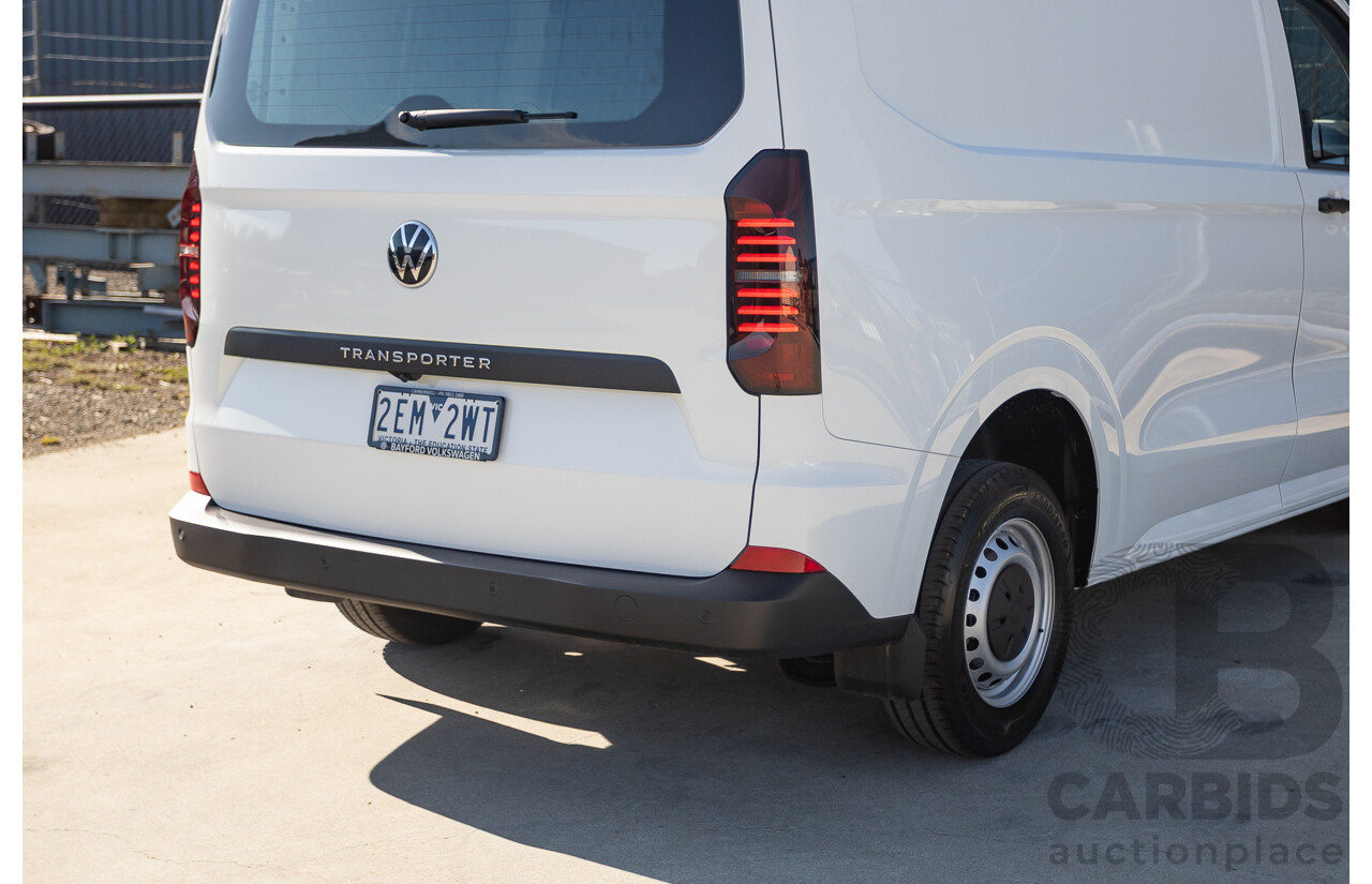 12/2025 Volkswagen Transporter TDI SWB Lite MY25 3d Van White Turbo Diesel 2.0L