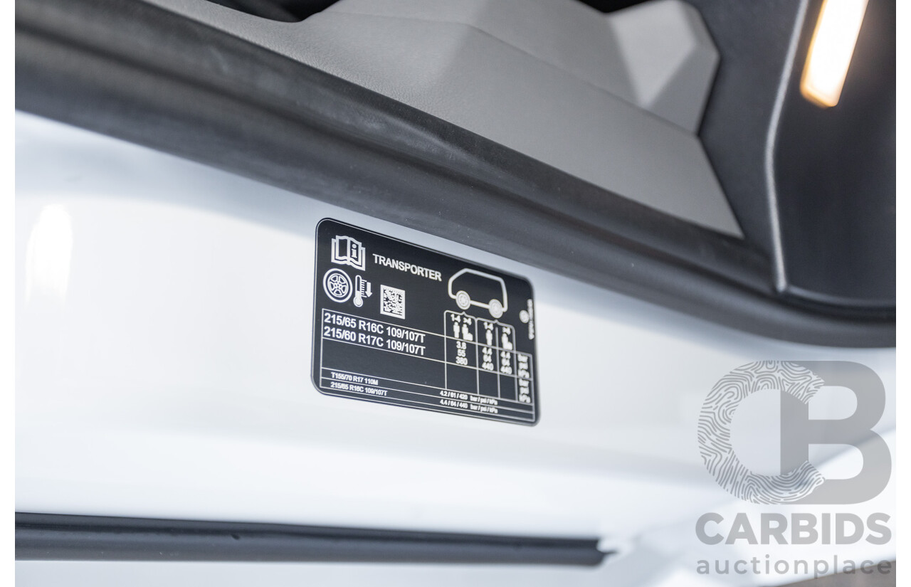 12/2025 Volkswagen Transporter TDI SWB Lite MY25 3d Van White Turbo Diesel 2.0L