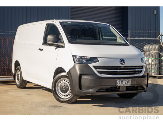 12/2025 Volkswagen Transporter TDI SWB Lite MY25 3d Van White Turbo Diesel 2.0L