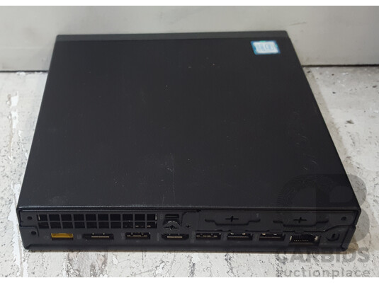 1661795 · Lenovo ThinkCentre M720q Intel Core i7 (8700T) 2.40GHz-4.00GHz 6-Core CPU Tiny Form Factor Desktop Computer w/ Power Adapter