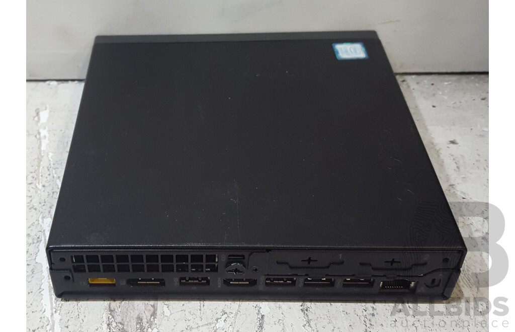 Lenovo ThinkCentre M720q Intel Core i7 (8700T) 2.40GHz-4.00GHz 6-Core CPU Tiny Form Factor Desktop Computer w/ Power Adapter