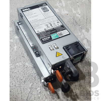 Dell (D495E-S1) 495W 80+ Platinum Power Supply - Lot of Two