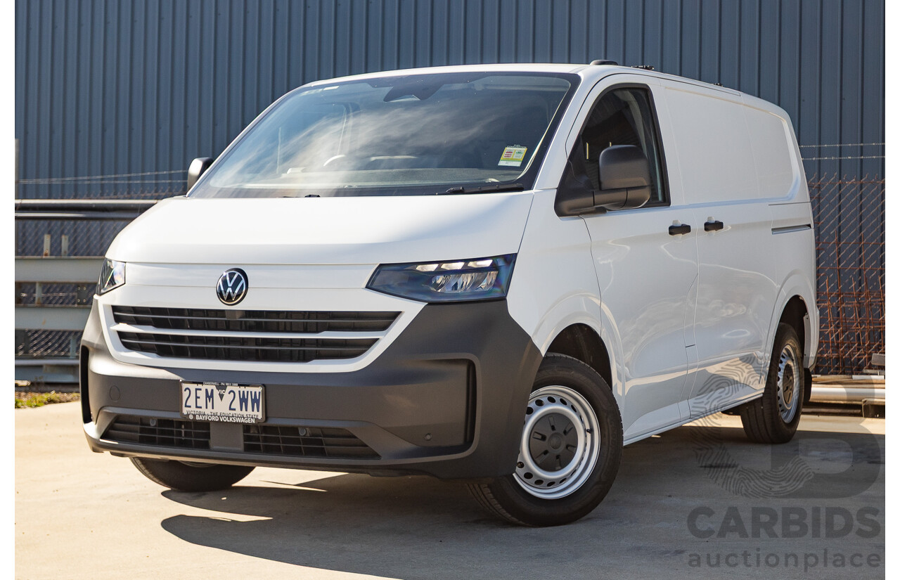 12/2025 Volkswagen Transporter TDI SWB Lite MY25 3d Van White Turbo Diesel 2.0L