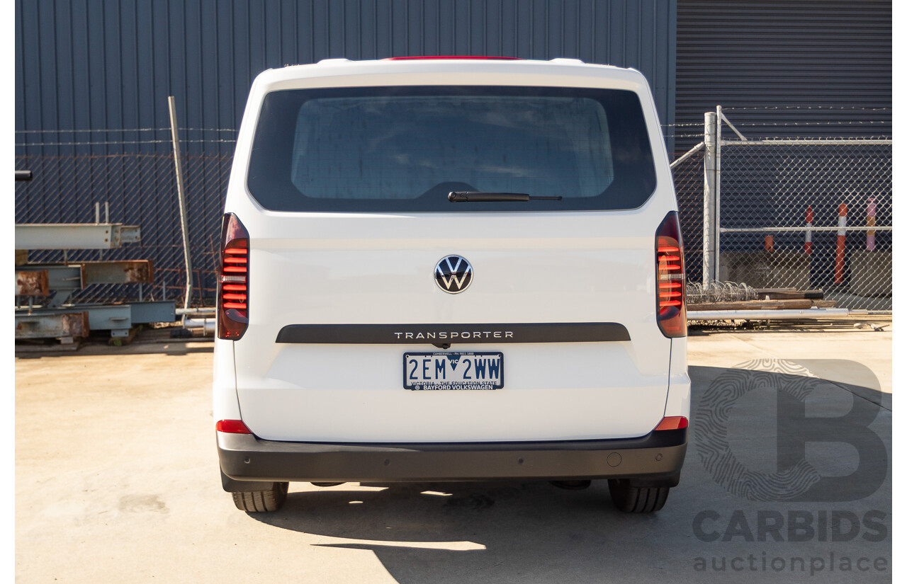 12/2025 Volkswagen Transporter TDI SWB Lite MY25 3d Van White Turbo Diesel 2.0L