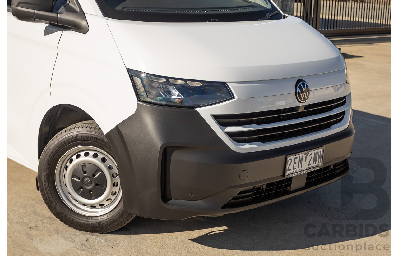 12/2025 Volkswagen Transporter TDI SWB Lite MY25 3d Van White Turbo Diesel 2.0L