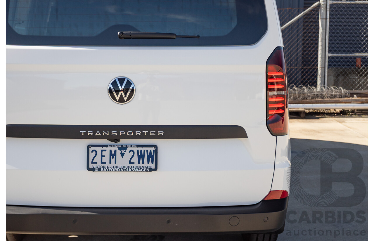 12/2025 Volkswagen Transporter TDI SWB Lite MY25 3d Van White Turbo Diesel 2.0L