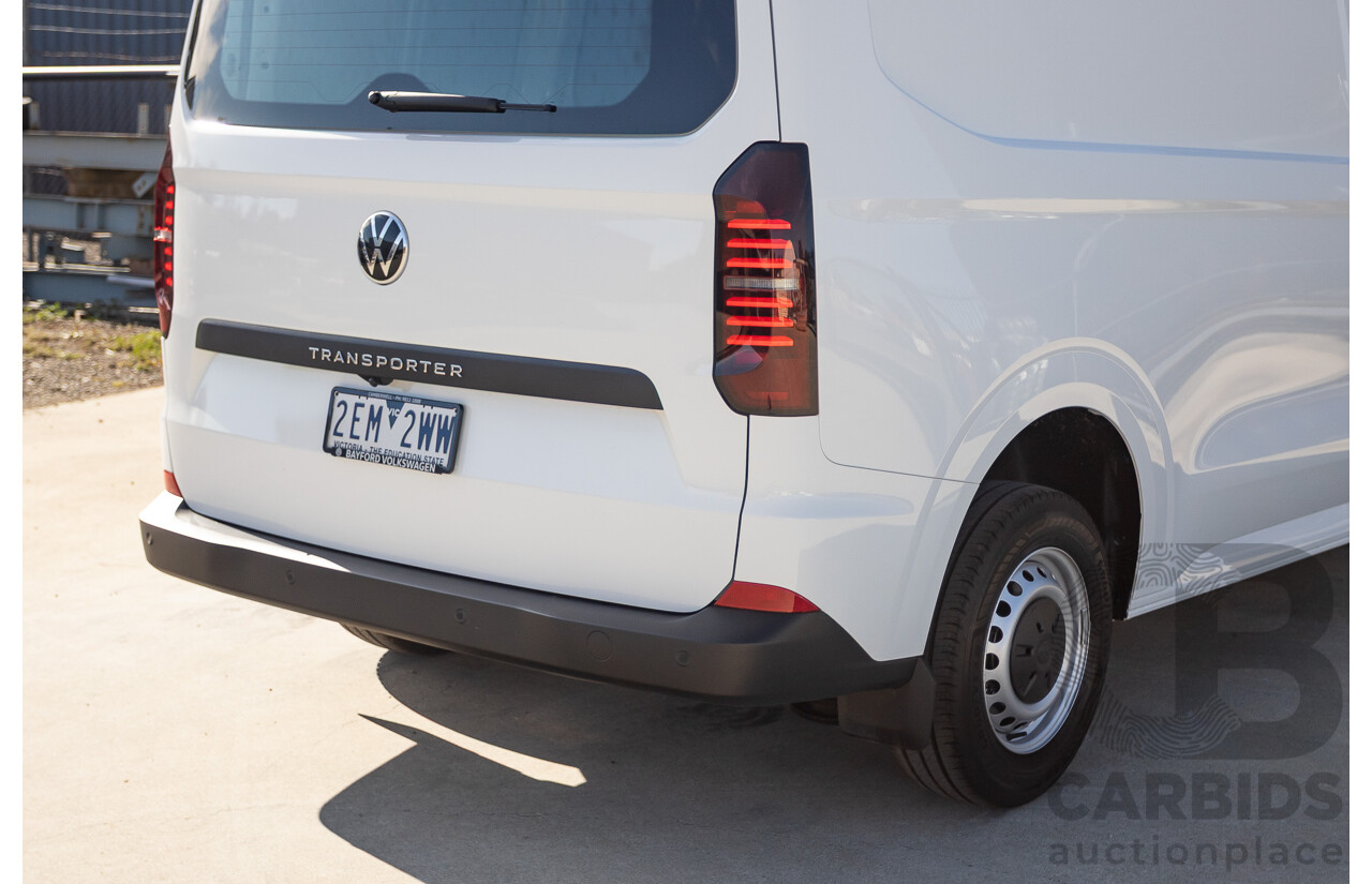 12/2025 Volkswagen Transporter TDI SWB Lite MY25 3d Van White Turbo Diesel 2.0L