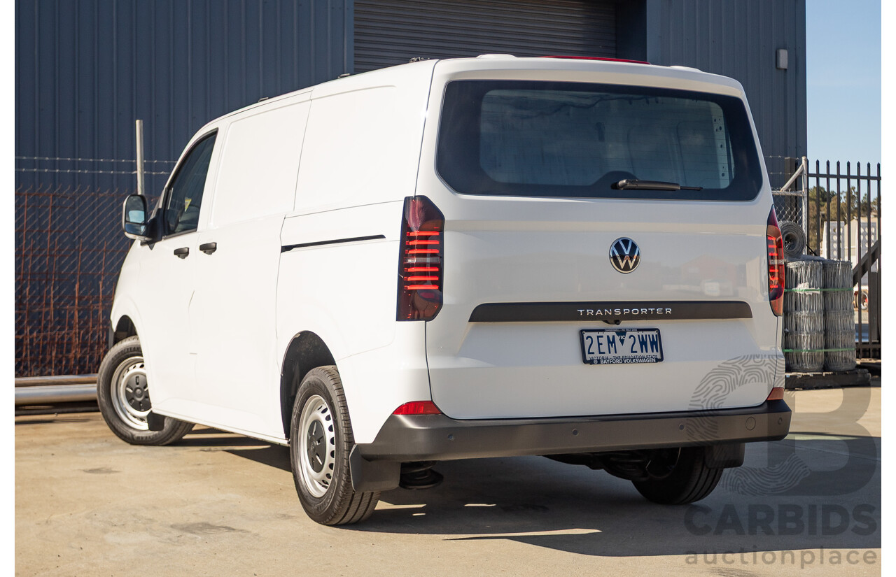 12/2025 Volkswagen Transporter TDI SWB Lite MY25 3d Van White Turbo Diesel 2.0L