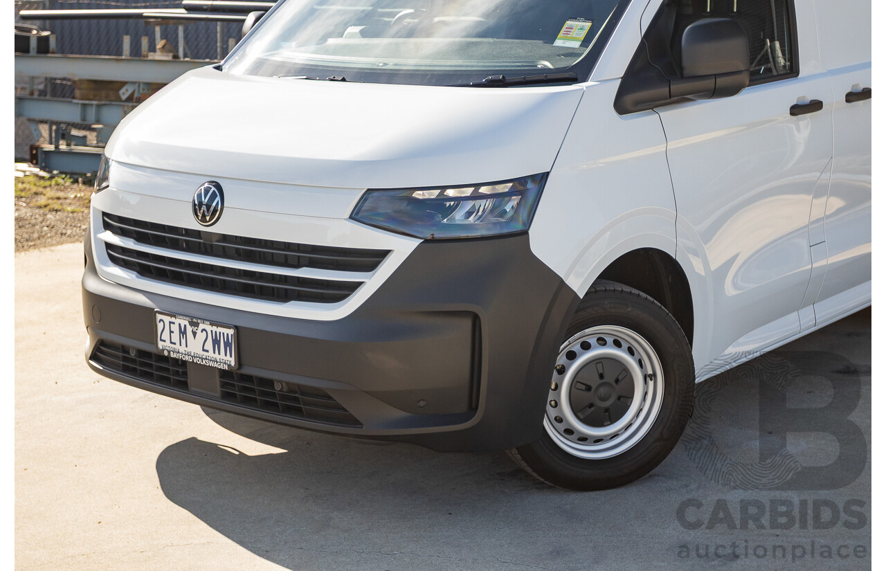 12/2025 Volkswagen Transporter TDI SWB Lite MY25 3d Van White Turbo Diesel 2.0L