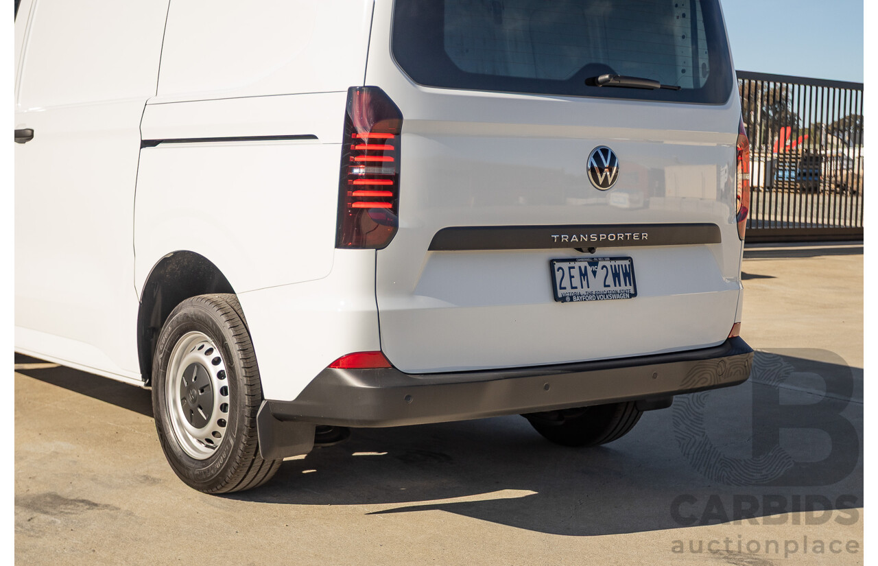 12/2025 Volkswagen Transporter TDI SWB Lite MY25 3d Van White Turbo Diesel 2.0L