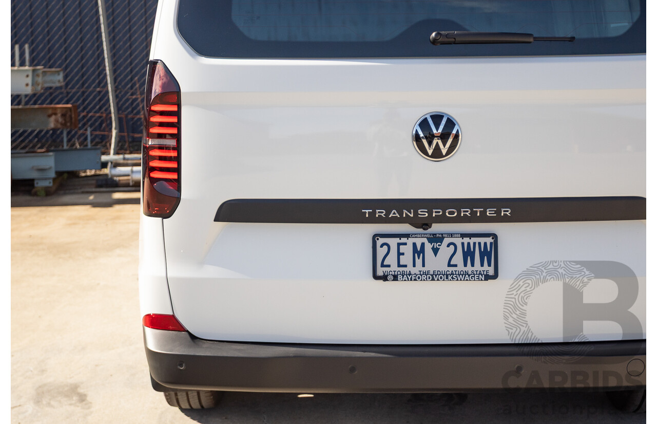 12/2025 Volkswagen Transporter TDI SWB Lite MY25 3d Van White Turbo Diesel 2.0L