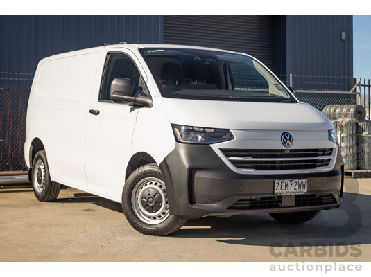 12/2025 Volkswagen Transporter TDI SWB Lite MY25 3d Van White Turbo Diesel 2.0L