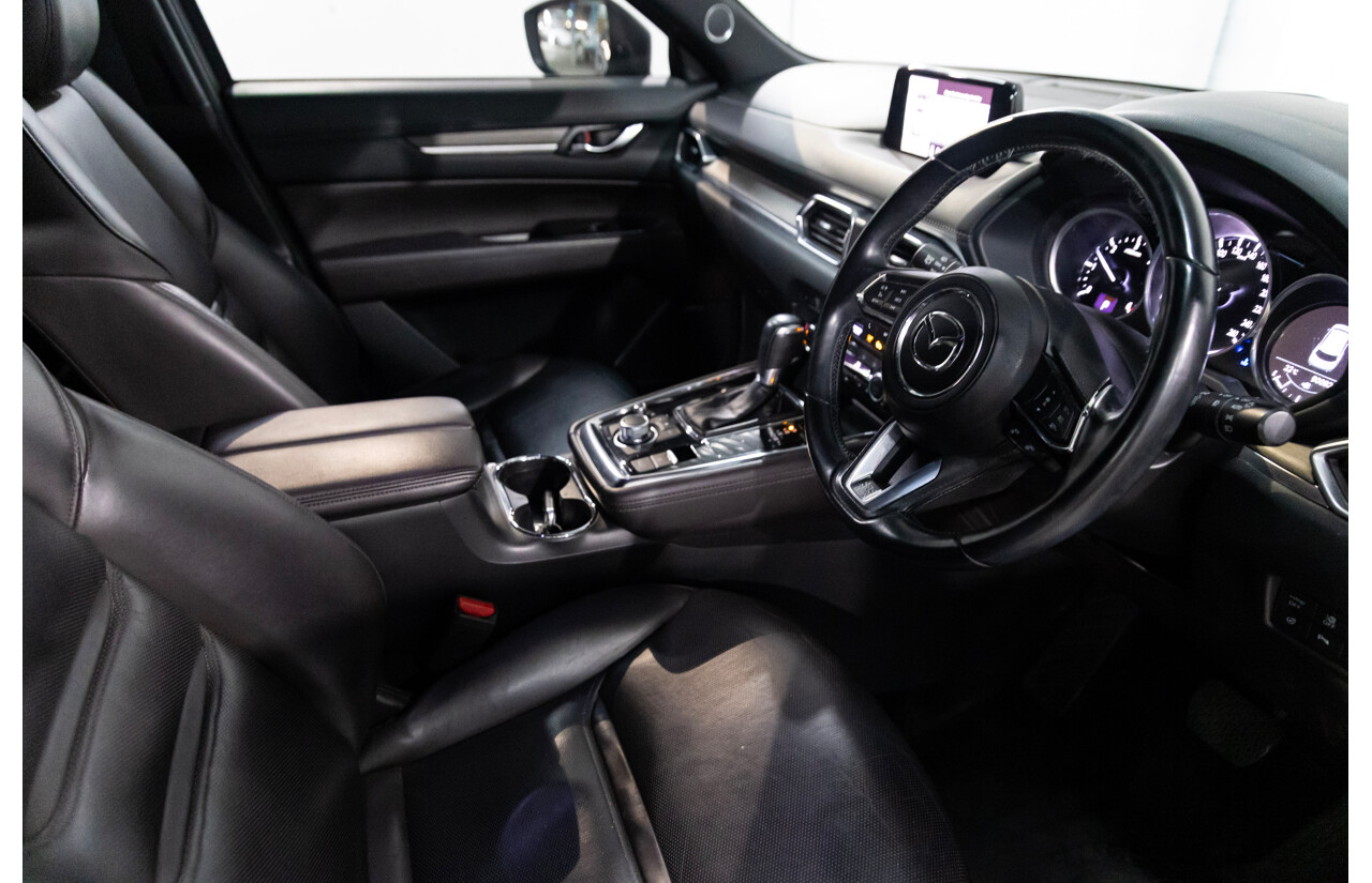 09/2018 Mazda CX-8 Asaki (AWD) KG MY18 4D Wagon Blue Twin Turbo Diesel 2.2L - 7 Seater