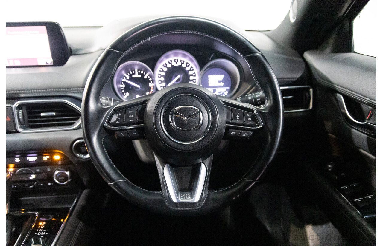 09/2018 Mazda CX-8 Asaki (AWD) KG MY18 4D Wagon Blue Twin Turbo Diesel 2.2L - 7 Seater