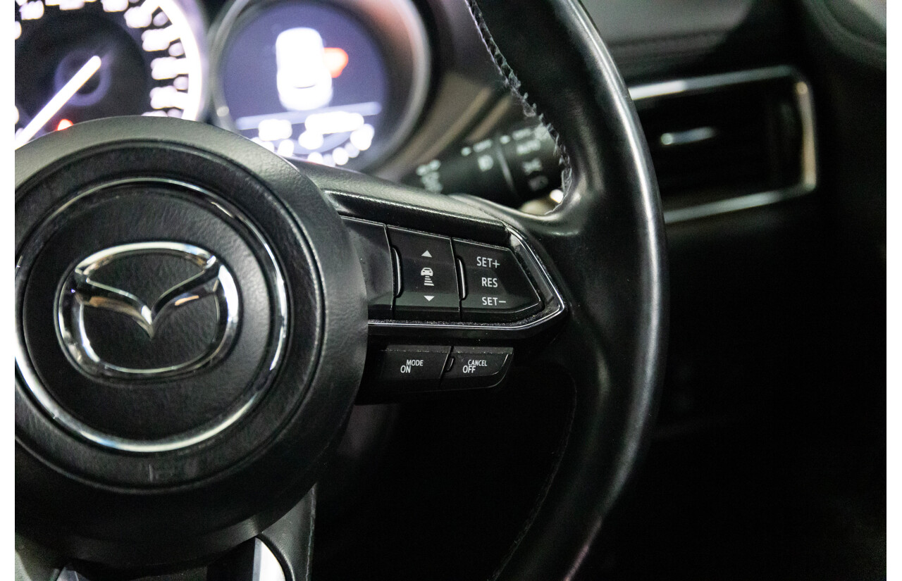 09/2018 Mazda CX-8 Asaki (AWD) KG MY18 4D Wagon Blue Twin Turbo Diesel 2.2L - 7 Seater
