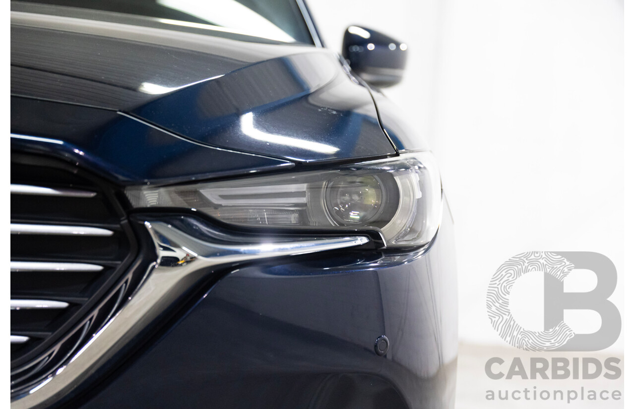 09/2018 Mazda CX-8 Asaki (AWD) KG MY18 4D Wagon Blue Twin Turbo Diesel 2.2L - 7 Seater