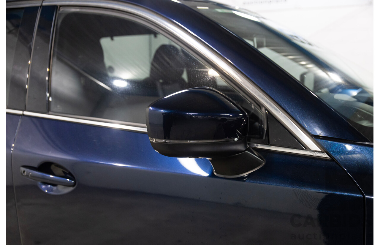 09/2018 Mazda CX-8 Asaki (AWD) KG MY18 4D Wagon Blue Twin Turbo Diesel 2.2L - 7 Seater