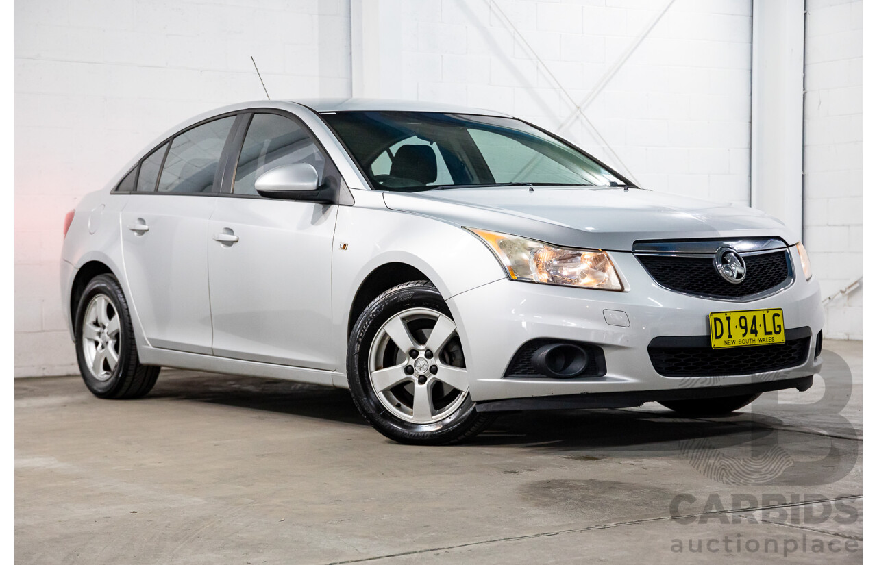 06/2011 Holden Cruze CD (FWD) JH 4D Sedan Silver 1.8L