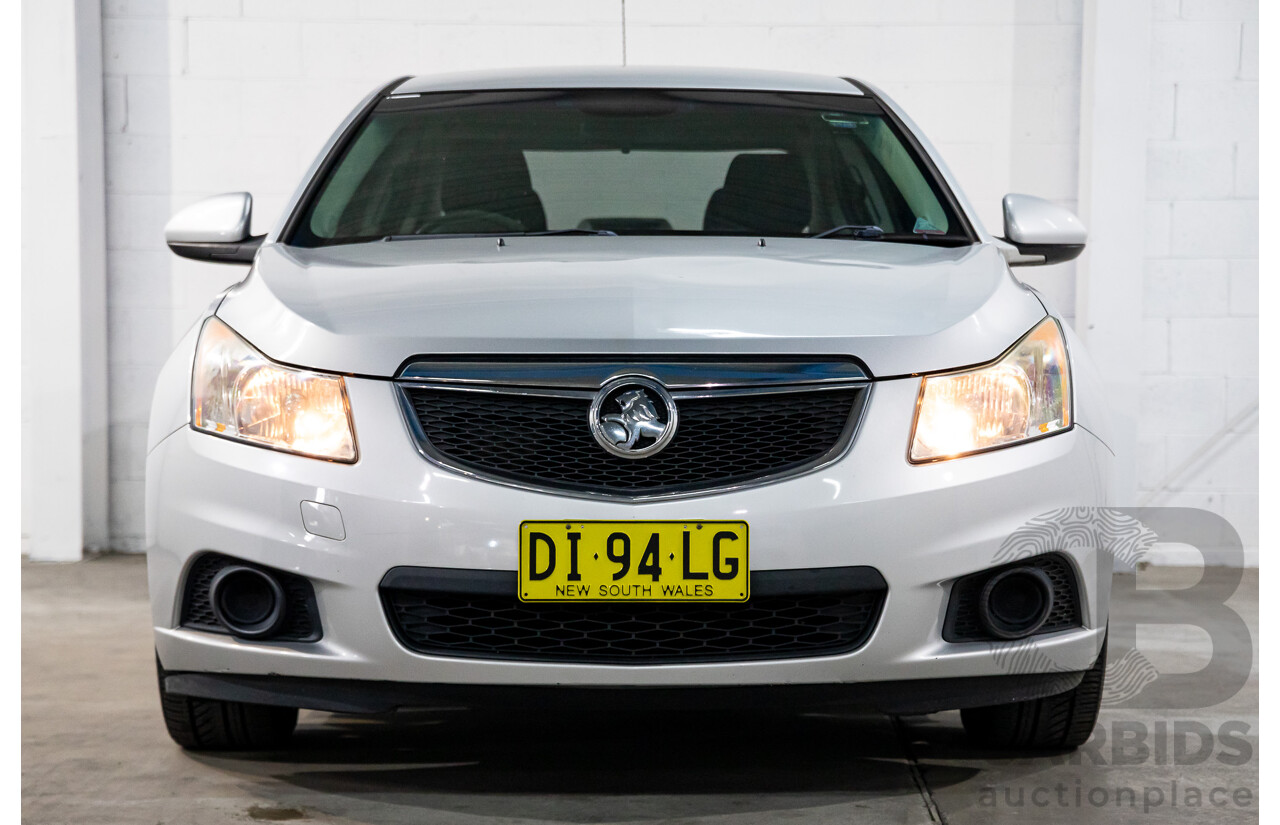 06/2011 Holden Cruze CD (FWD) JH 4D Sedan Silver 1.8L