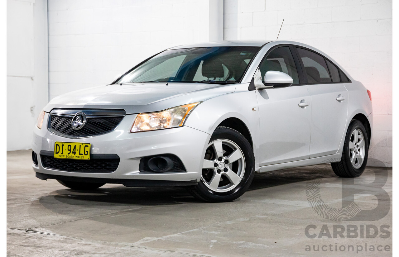 06/2011 Holden Cruze CD (FWD) JH 4D Sedan Silver 1.8L