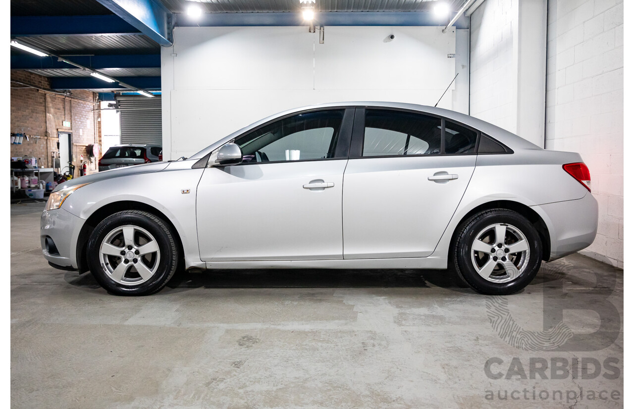 06/2011 Holden Cruze CD (FWD) JH 4D Sedan Silver 1.8L