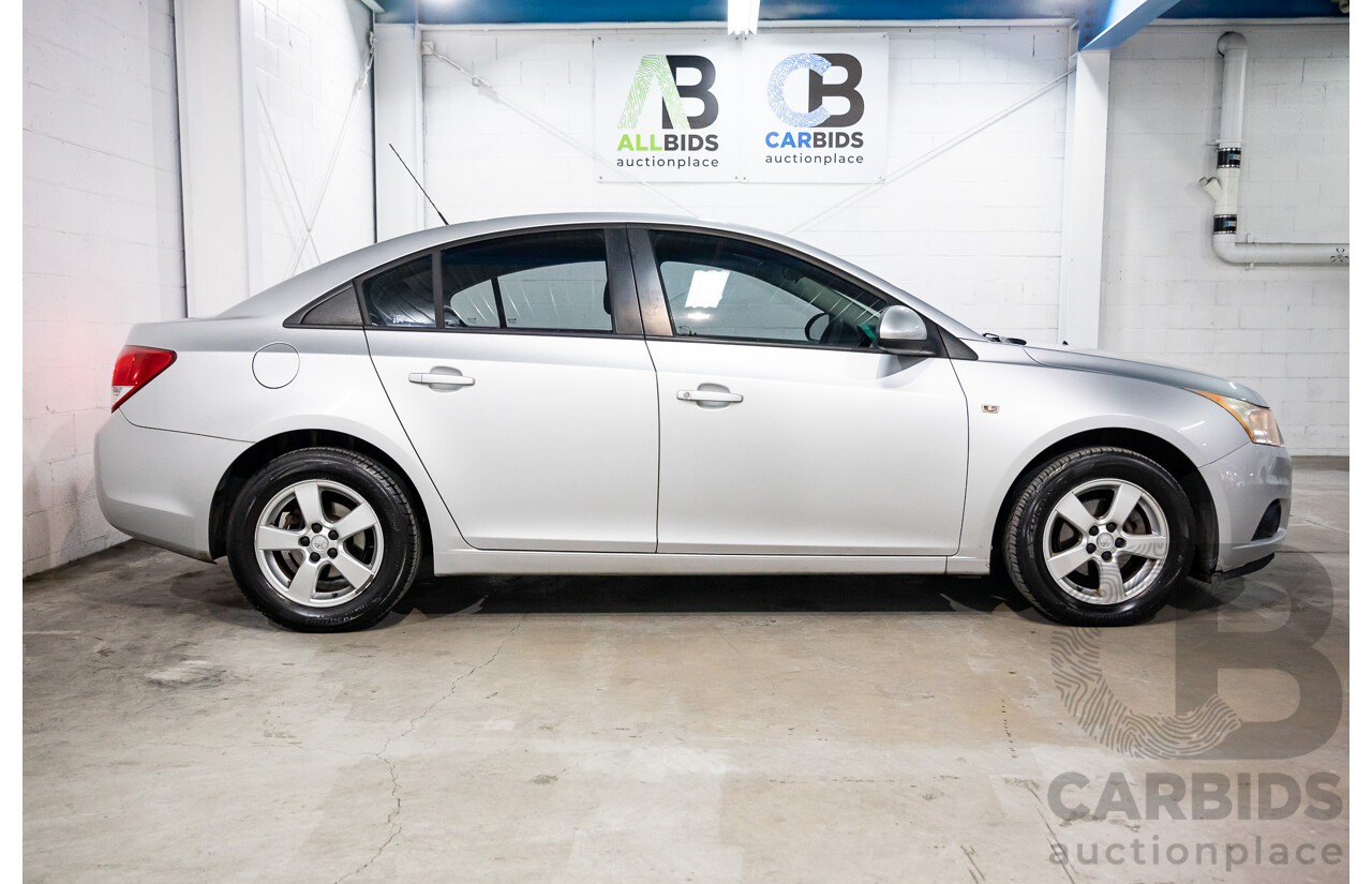 06/2011 Holden Cruze CD (FWD) JH 4D Sedan Silver 1.8L
