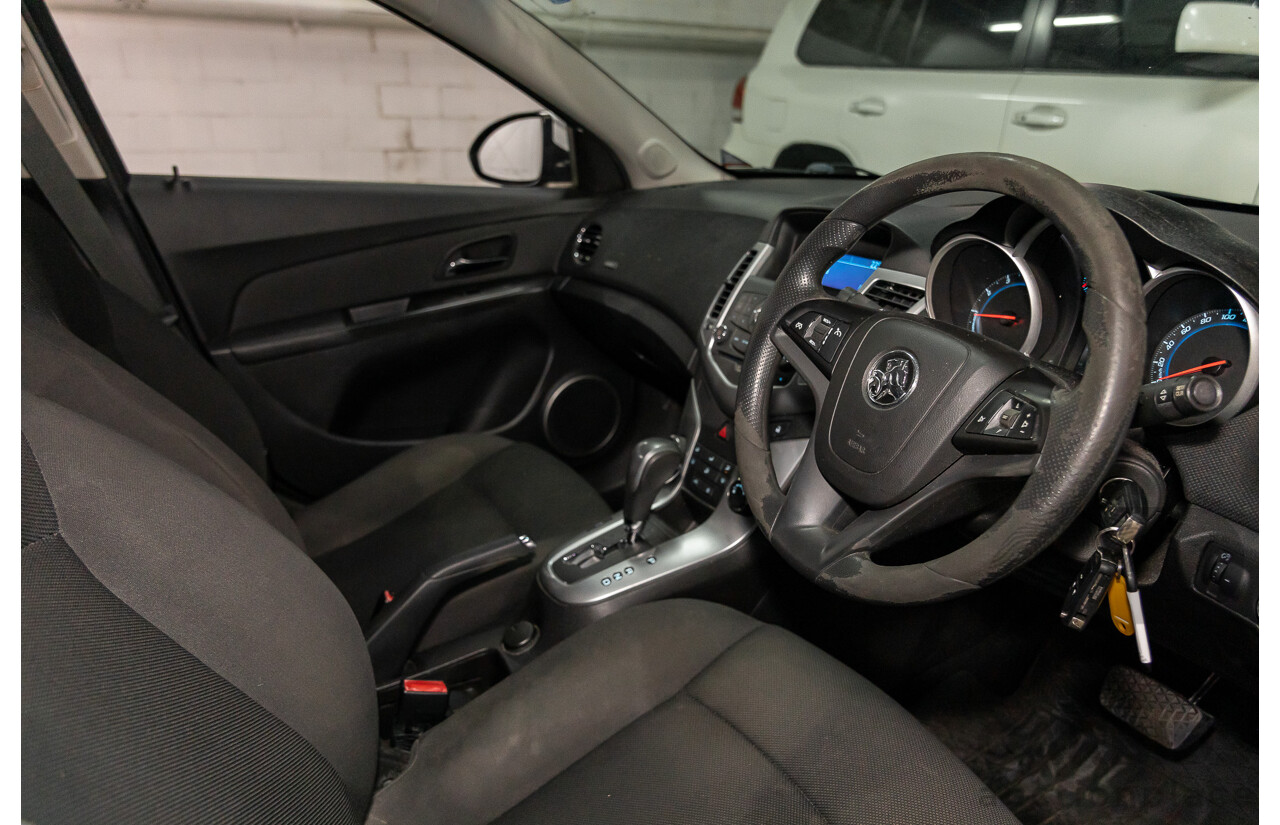 06/2011 Holden Cruze CD (FWD) JH 4D Sedan Silver 1.8L