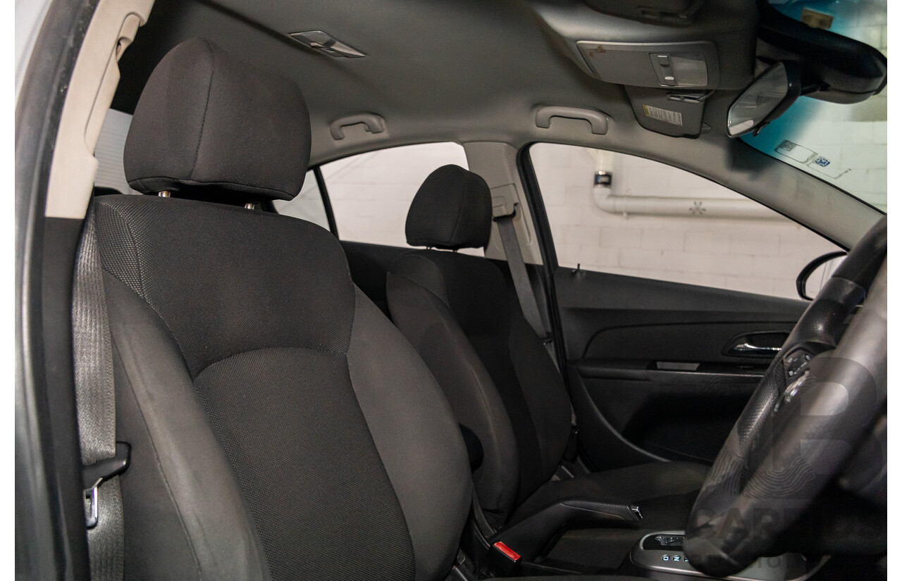 06/2011 Holden Cruze CD (FWD) JH 4D Sedan Silver 1.8L