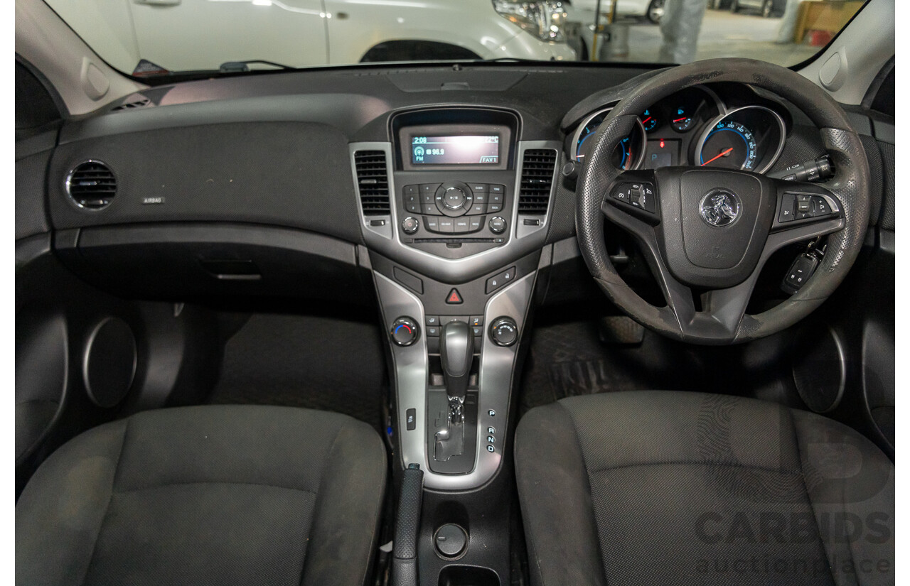 06/2011 Holden Cruze CD (FWD) JH 4D Sedan Silver 1.8L