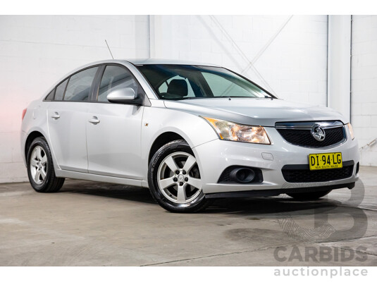 06/2011 Holden Cruze CD (FWD) JH 4D Sedan Silver 1.8L