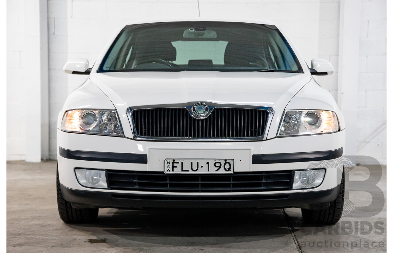 06/2008 Skoda Octavia Elegance FWD 1Z 4D Sedan White 2.0L